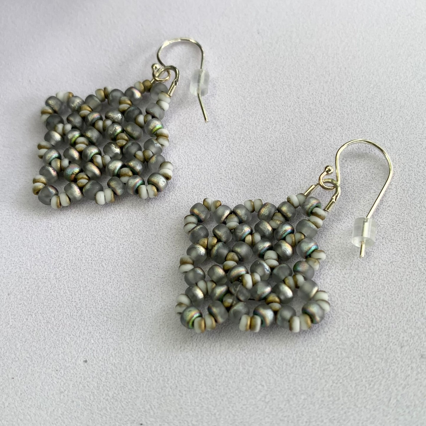 LACE square - matte silver/guld - MoLaja Design