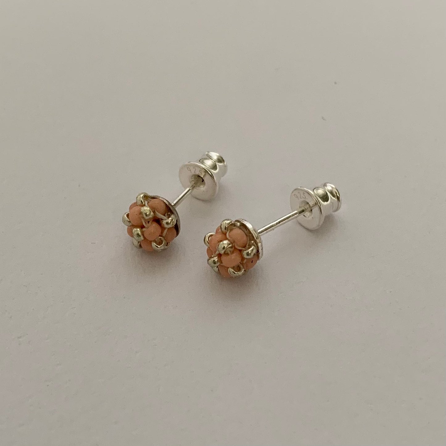 MINI CLOUD Studs - ljus rosa