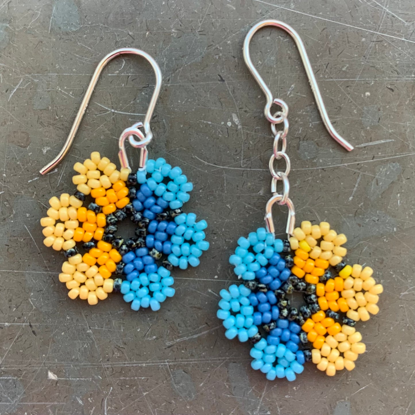 Tutorial Earrings PEACE PLEASE - MoLaja Design